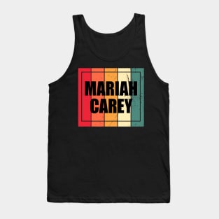 Thanksgiving Mariah Name Retro Styles Camping 70s 80s 90s Tank Top